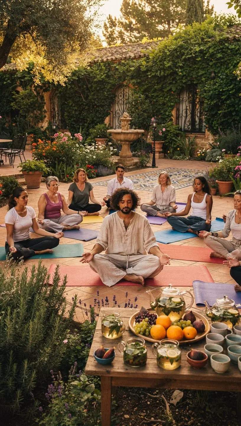 Un plato colorido de alimentos saludables, incluyendo frutas y verduras frescas, presentado artísticamente.